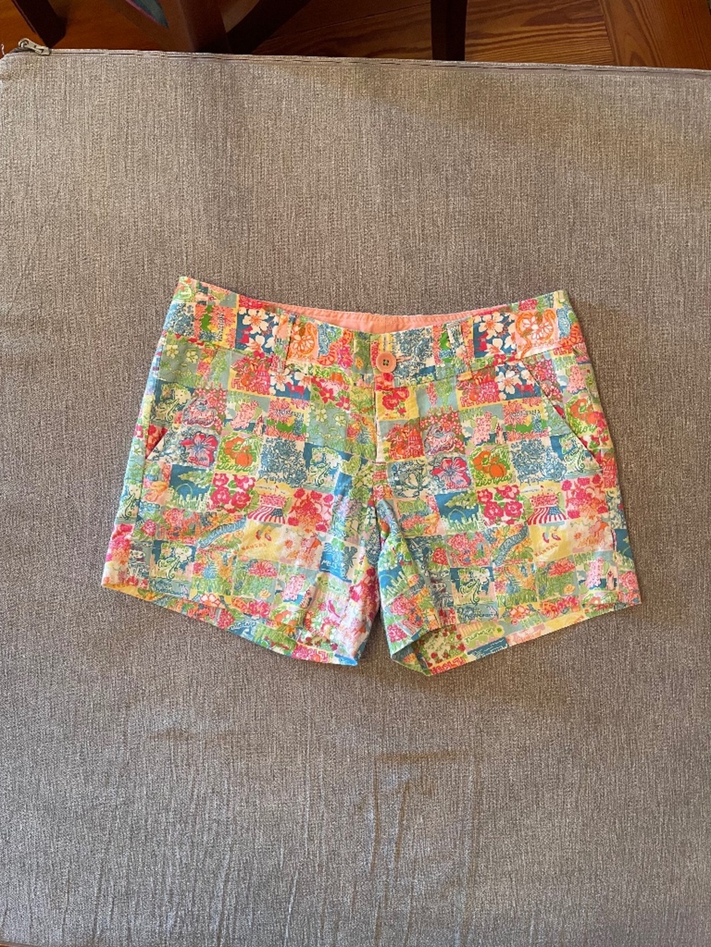 Lilly Pulitzer Patchwork Shorts Size 00